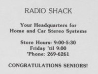 Radio Shack - Bad Axe Store 1980